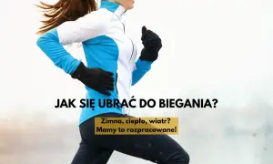 Kobieta w sportowej odzieży biega. Dowiedz się, jaka odzież najlepiej odprowadza wilgoć podczas biegania, by czuć się komfortowo w każdą pogodę.